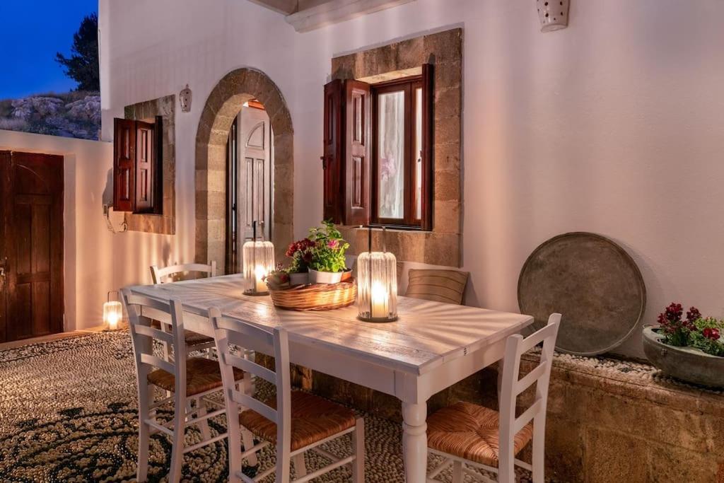Acropolis Lindos Houseヴィラ エクステリア 写真