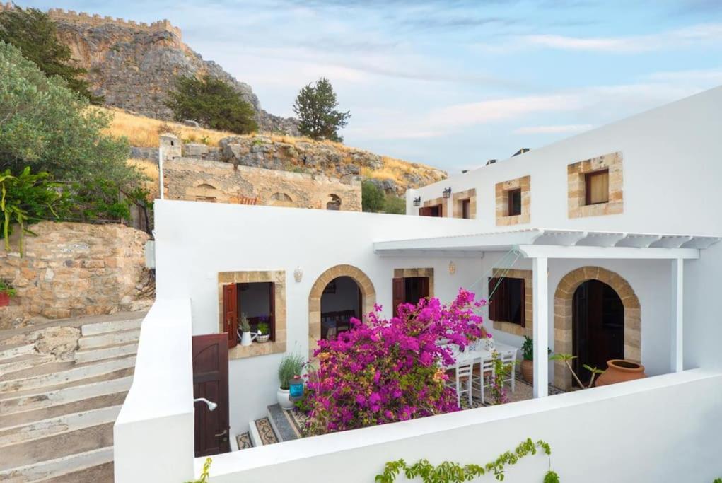 Acropolis Lindos Houseヴィラ エクステリア 写真